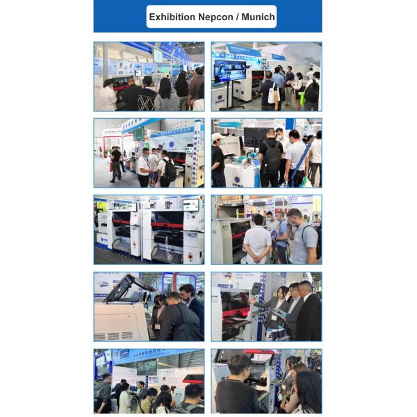 Small & Medium SMT Line with 3250 Stecnil Printer CHM-551 SMT Pick and Place Machine 830 Reflow Oven