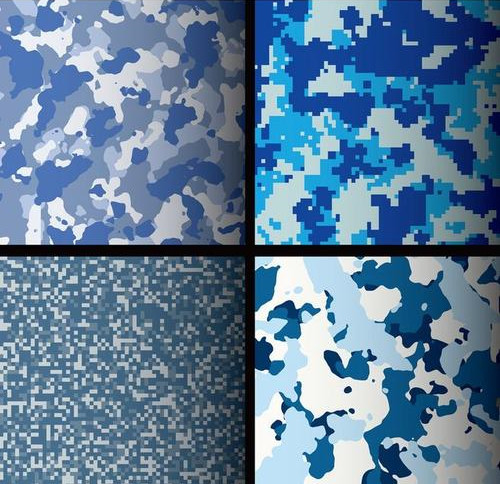 Digital Printed Camouflage Cloth Twill Style Polyester / Cotton Material