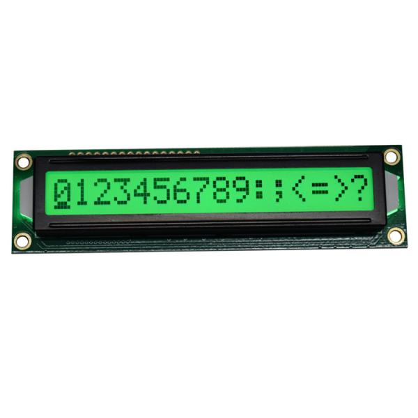 Buy STN Character Dot Matrix LCM , Transflective Monochrome LCD Display Module at wholesale prices