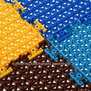 Quality Futsal Use Interlocking Basketball Flooring shockproof Polypropylene Material for sale
