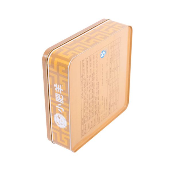 Factory Price Wholesale Custom Large Size Food Packaging Tin Can Mooncake Tin Can Gift Packaging Box