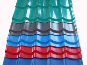 Quality 76mm Pre Painted Corrugated Roofing Sheet Corrugated Metal Roof Panels for sale