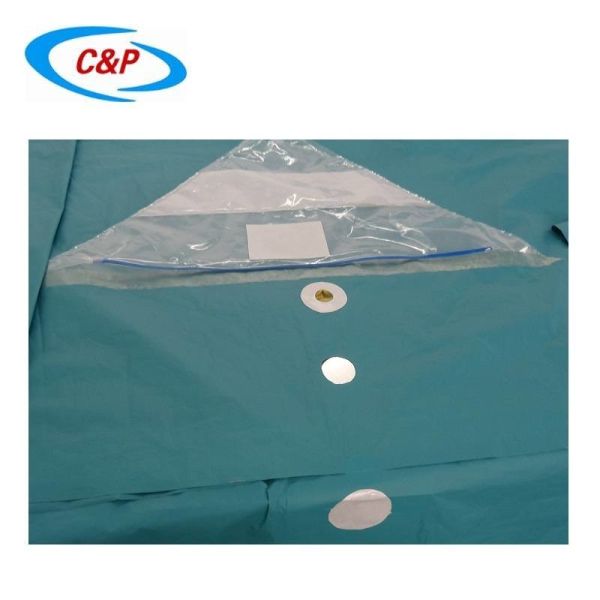 Sterile Surgical TUR Drape Sheet With Finger Cot For Urology Patient
