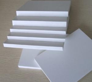 China Thickness 5mm 10mm PVC Foam Board Sheet White Furniture White PVC Sheet on sale