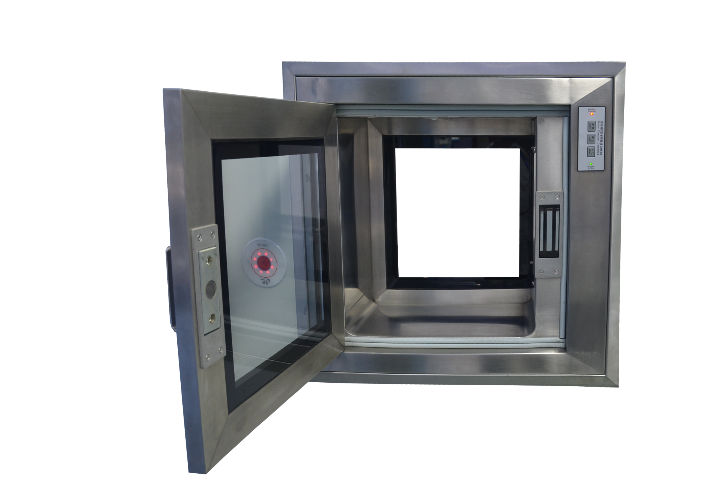 220V Clean Room Dynamic And Static Pass Box 300MM Clean Room Pass Through Box