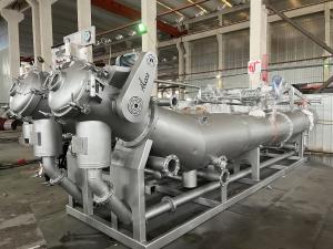 Quality Overflow Woven Fabric Dyeing Machine Adjustable With PLC Based Automation for sale