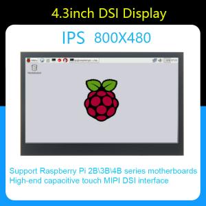 Quality 4.3 Inch Raspberry Pi Tft Display Module 800x480 MIPI Capacitive Touch Screen Module for sale