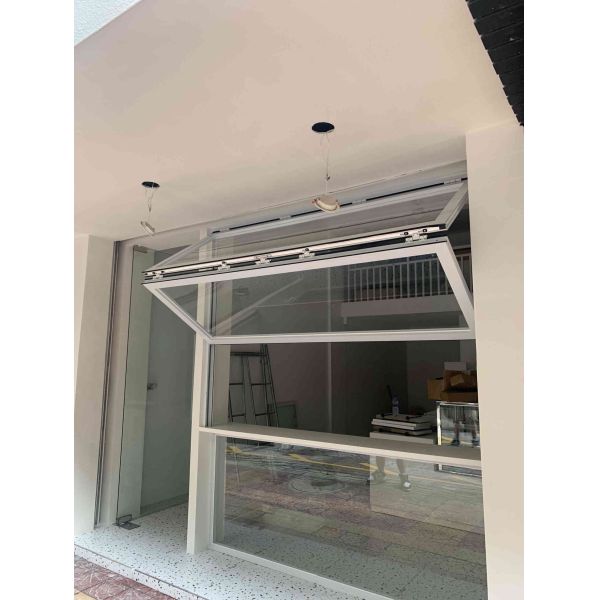 Electrostatic Epoxy-Polyester Powder-Coated Folding Windows - 68 RAL/NCS Color Library