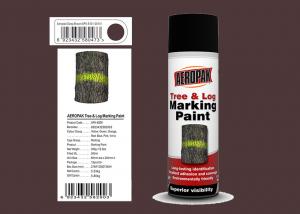Quality Deep Brown Marking Spray Paint  ROHS Certificate For Railroad Ties for sale