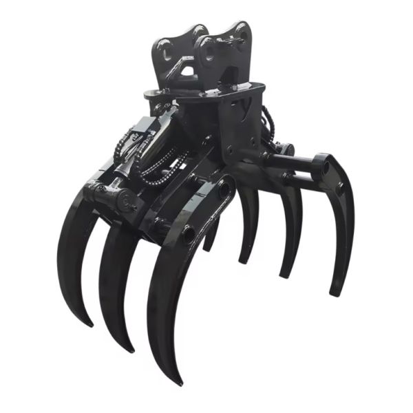 Full 360 Degree Hydraulic Rotation Double Cylinders Hydraulic Rotator Grapple