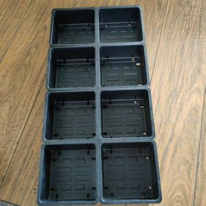 Buy cheap PS Nursery Seedling Tray Microgreen Agriculture Plastic Seedling Trays 8 Cell from wholesalers