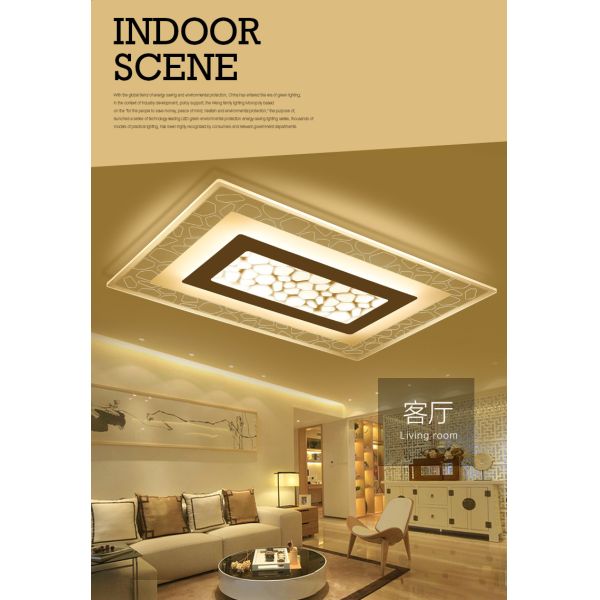 Modern Stylish ultra-thin Led ceilling light in 6 size for you choose