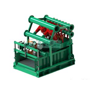 15 - 44um Separation Point Oilfield Mud Cleaning Equipment , Compact Structure