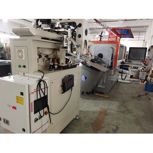 Automatic Wire Bending Equipment Ten Axes Controlled With 70m / Min Feeding Speed