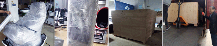 Interactive VR Motion Gaming Chair , 42 Inch Screen VR Car Driving Simulator