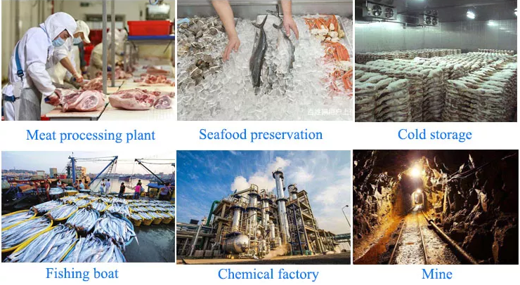 100kg SUS304 Stainless Steel Large Square Ice Cube Maker Machine 360W