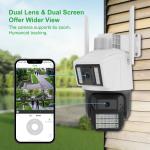 Hd Zoom Wireless Wifi 8mp Dome Network Camera Two-Way Audio Smart Home Ai Auto