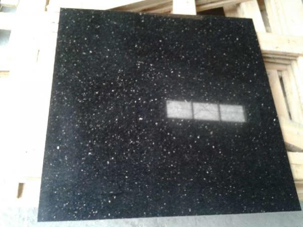 Buy Hot sales Good Quality Star black Galaxy Granite slabs,Black Galaxy Counter Tops , Window sills at wholesale prices