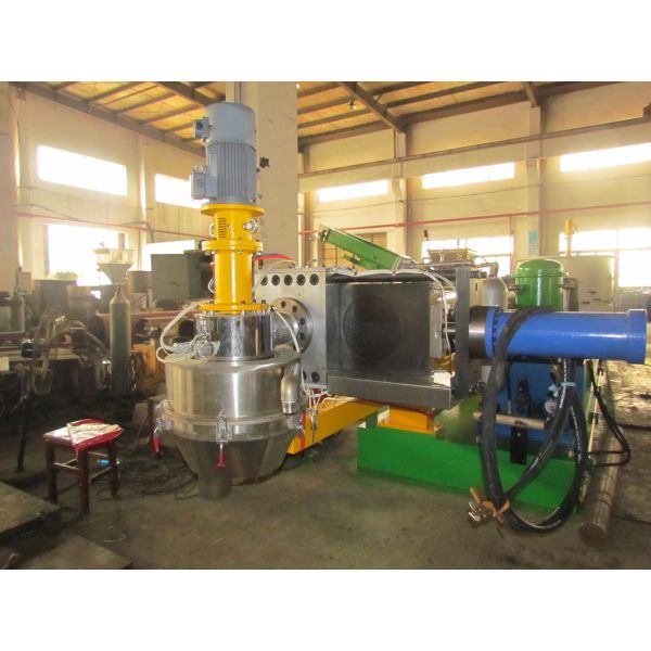 All In One 800kg/H Compaction Plastic Granulating Line