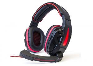 Quality Easy Operation Usb Gaming Headset , Pc Gaming Headset With Mic Skin Friendly Material for sale