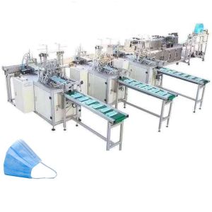 Quality Aluminum Frame Mask Production Machine , Disposable Dust Mask Making Machine for sale