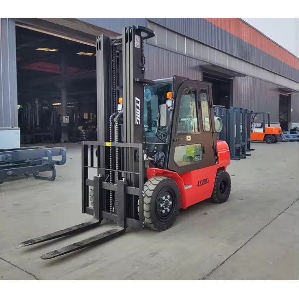 Propane LPG And Gasoline Gas Forklift 3.5 Ton 3 Ton 2.5 Ton 2 Ton With Cabin