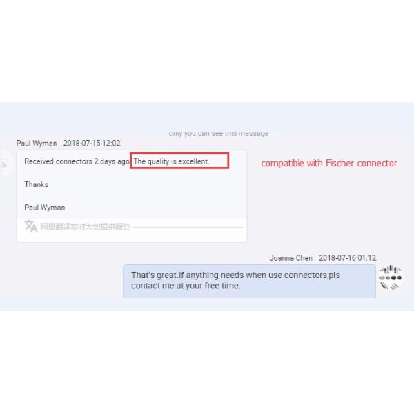 Fischers 0F 8 Pin IP68 Waterproof Brass Circular Connector