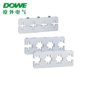 Quality Yueqing DOWE Insulators Frame D0-380L 10x125 Four Phase Busbar Clamp bus bar insulator for sale