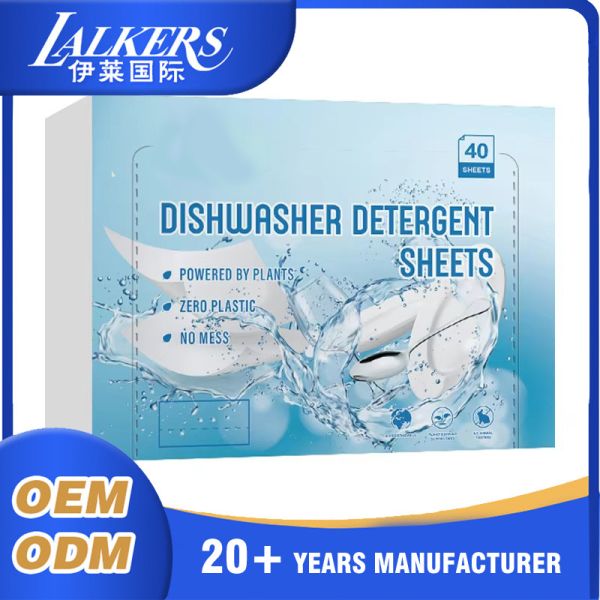 Buy Customizable Dishwasher Cleaning Sheets Biodegradable Deep Cleaning at wholesale prices