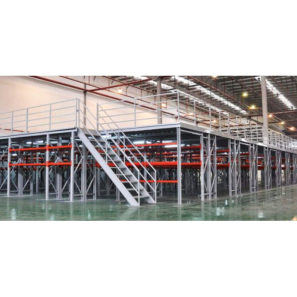 C05:Heavy Duty Multi-Layer Mezzanine Flooring Steel Structure Platform Mezzanine Building Steel Platform