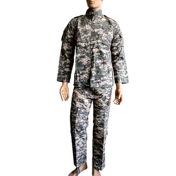 Digital Desert Ripstop Fabric Military BDU Uniform For Hunting And Outdoor Activities