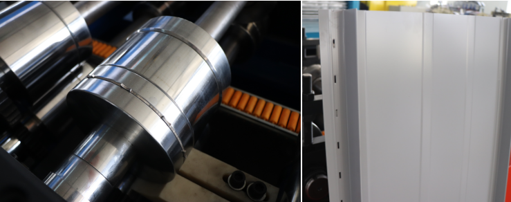 Performance Snap Lock Standing Seam Roofing Panel Rolling Forming Machine
