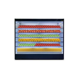 Quality Remote Cooling Multideck Open Chiller Semi Vertical For Hotel for sale