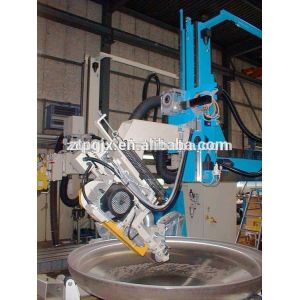 Quality Automatic Metal Buffing Machine 2800r/Min Spindle Speed Seal Head Polishing Machine for sale