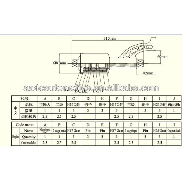 BD-68C-B manual torque tire wrench