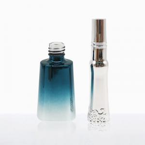 China Round Shape Leak Proof Custom Nail Polish Bottles Glass 10ml 15ml on sale