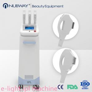 Quality three handles ipl home laser pigmentation machine for unwanted hair removal for sale