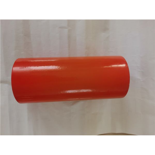 High Polymer 200mm Conveyor Head Roller For Building Materials