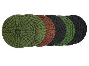 Quality 4 Flexible Diamond Polishing Pads For Stone With Aggressive Speed for sale