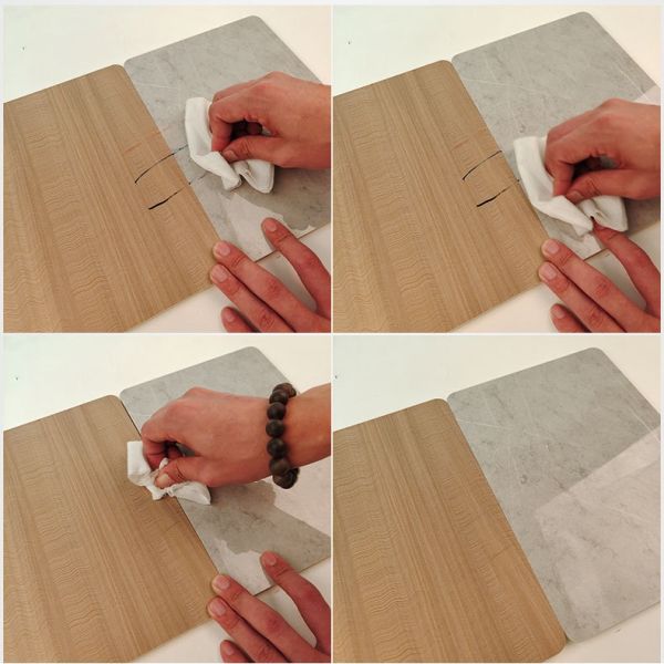 Marble Bamboo Charcoal Board Veneer Fireproof Wall Panel for Interior Decoration
