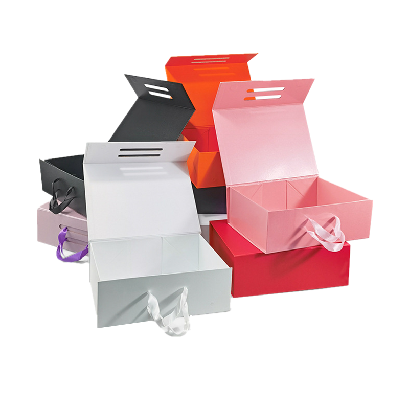 Custom Size Magnetic Shoe Box Packaging with Front Drop Design and UV Coating