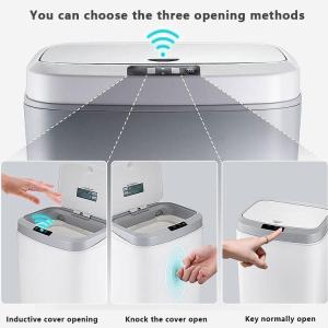 Fire Embedded Smart Trash Can Stainless Steel Smart Garbage Bin