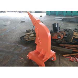 Quality Hitachi ZX200 Multi Ripper Bucket , Mini Excavator Rake D9 Ripper Tooth Shank 1200mm for sale