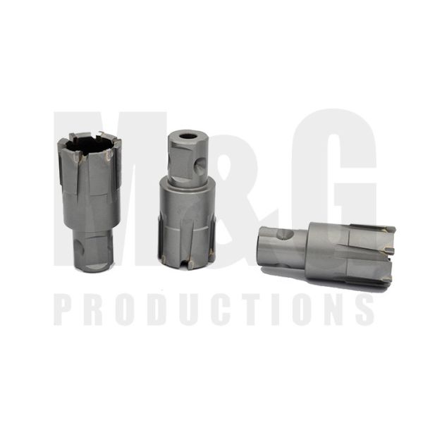 Tungsten Carbide Tip Rail cutter and Annular Cutter with half flute with (One touch / weldon /Univeral ) shank