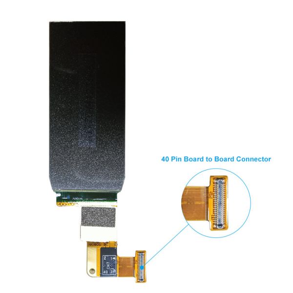 1.91 inch AMOLED display side view