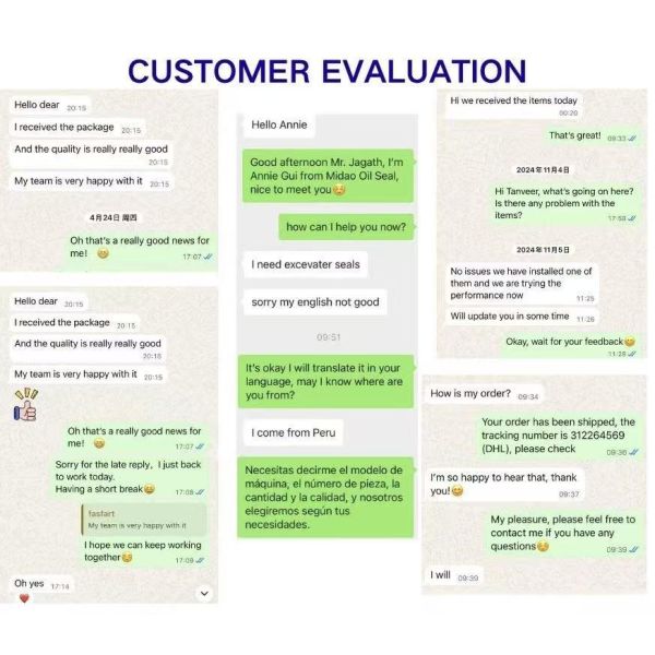 Excavator: Durable, High - Cat320B/C/D Quality Boom Seal Kit and Hydraulic Cylinder Seal Kit Built to Withstand Heavy - Duty Operations