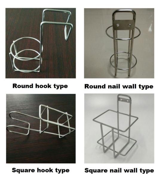Metal Wall Hanging Baskets Nail Wall Hand Sanitizer Rack Storage Holder