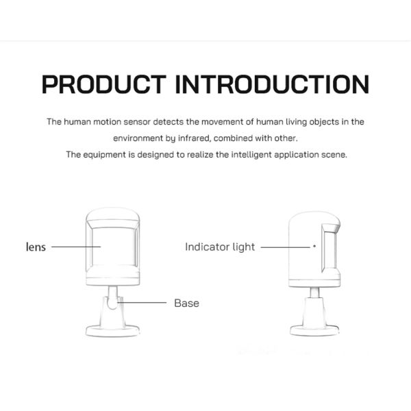Zigbee Human Motion Sensor(JMPIR01)