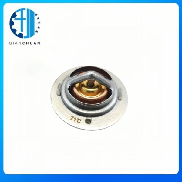 119717-49800 Thermostat with Gasket 71℃ For Yanmar 3TNV76 3TNV76-GGE Engine
