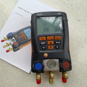 Quality Testo 549 Entry-Level Digital Manifold For Refrigeration Systems for sale